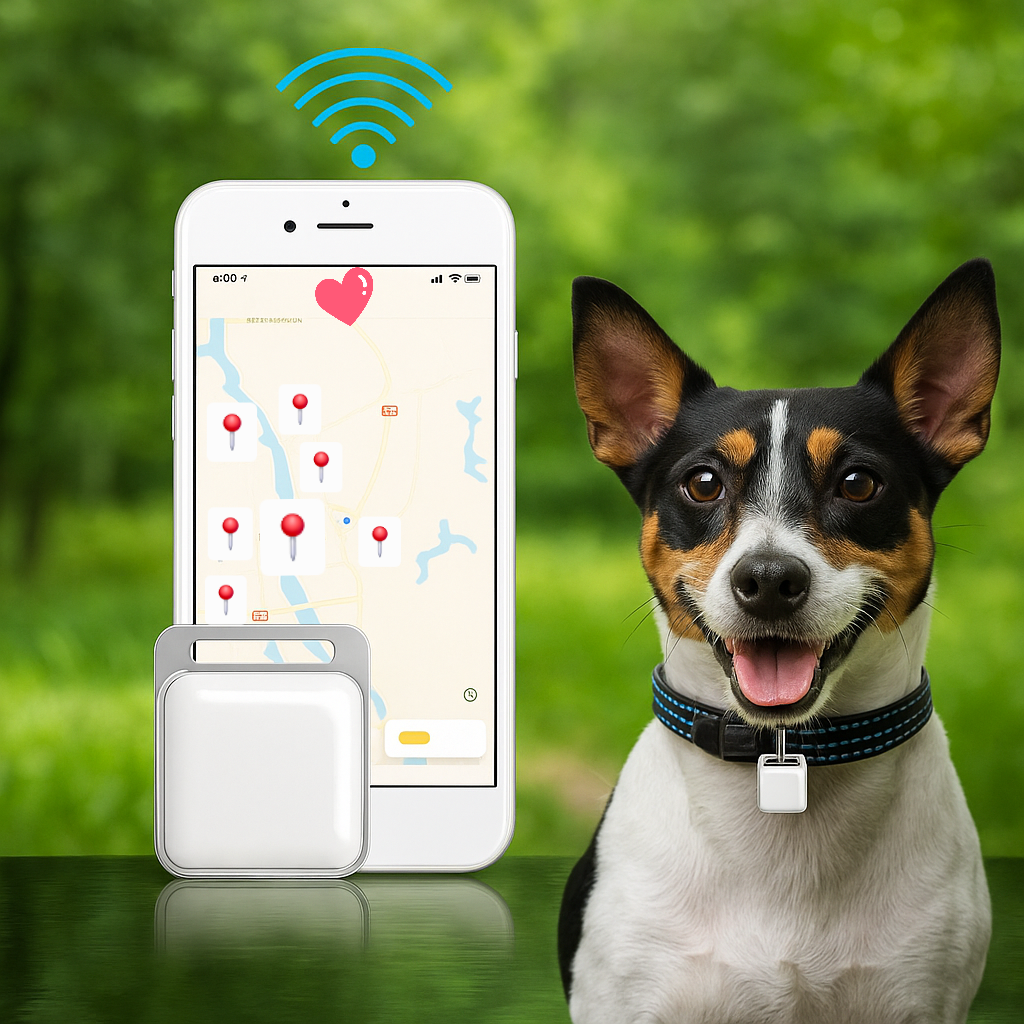 Mini traceur GPS chien