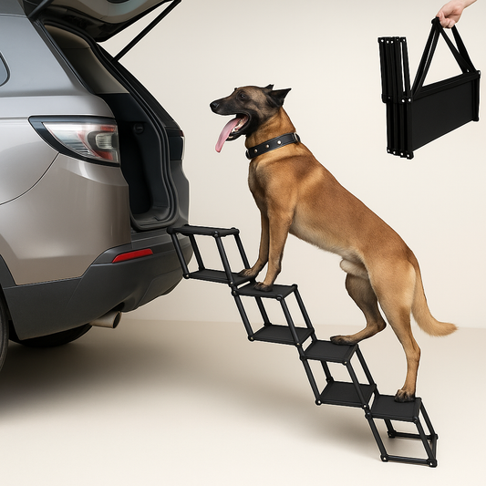Escalier pliable coffre voiture
