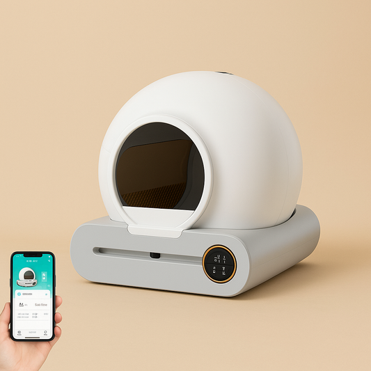 Litiére automatique pour chats